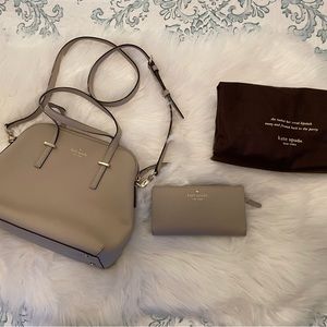 Kate Spade purse & matching wallet